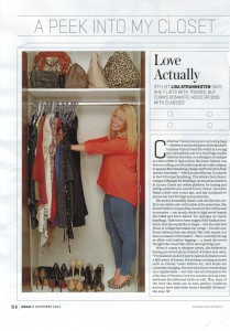 Catherine Travers in her closet Designer handbags at a discount - Catherine talks style without cost