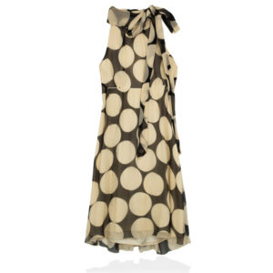 Diane Von Furstenburg Charade Polka Dot Dress S - 730 AED