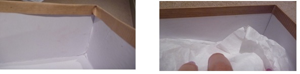 Box of authentic and fake Christian Louboutin Shoes