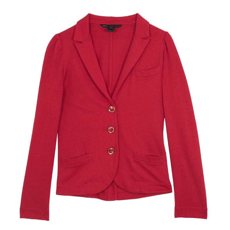 Marc By Marc Jacobs Red Cotton Blazer Marc By Marc Jacobs Red Cotton Blazer