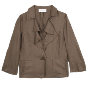 Valentino Front Ruffle Jacket Valentino Front Ruffle Jacket