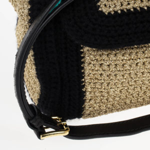 Bottom left of the D&G Beige Raffia