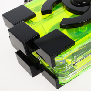 Side of the Chanel Lego Clutch