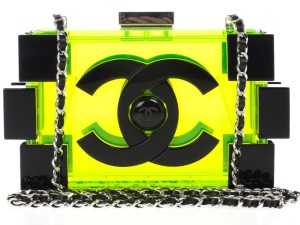 Front shot of the Chanel Logo Bag