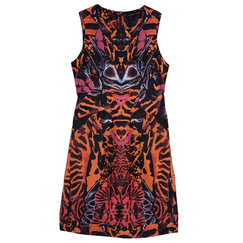 McQ by Alexander McQueen Printed Dress M Dhs995
