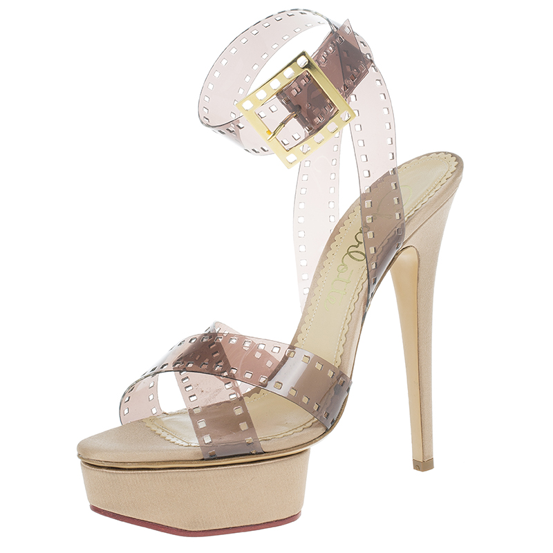 Charlotte Olympia Sandals Size 39 Dhs1,385