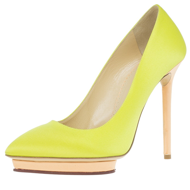 Charlotte Olympia Pumps Size 38.5 Dhs1,300