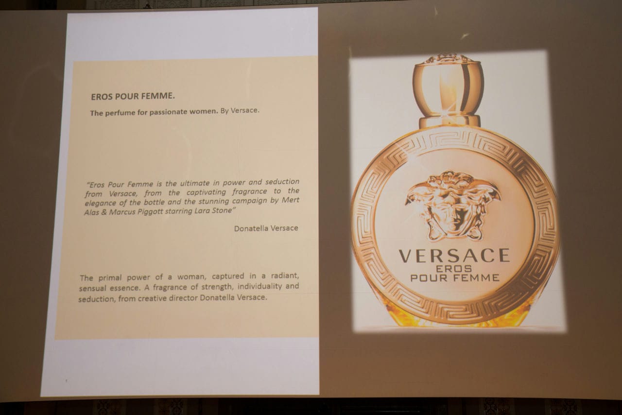 Versace Eros Femme Launch