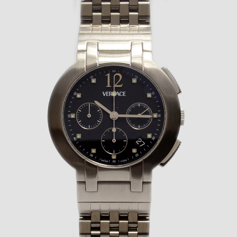 Versace Mens Wristwatch 40 MM Dhs6,200