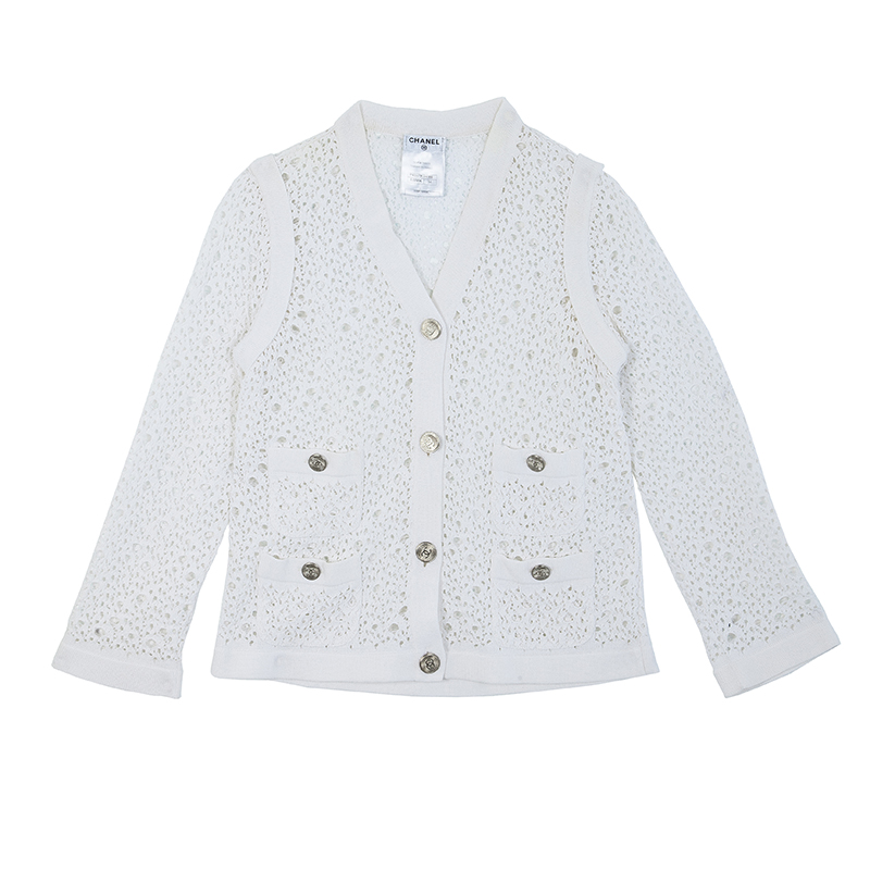Chanel Cardigan S Dhs4,385