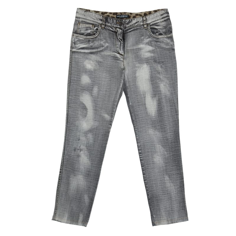 Dolce and Gabbana Grey Jeans