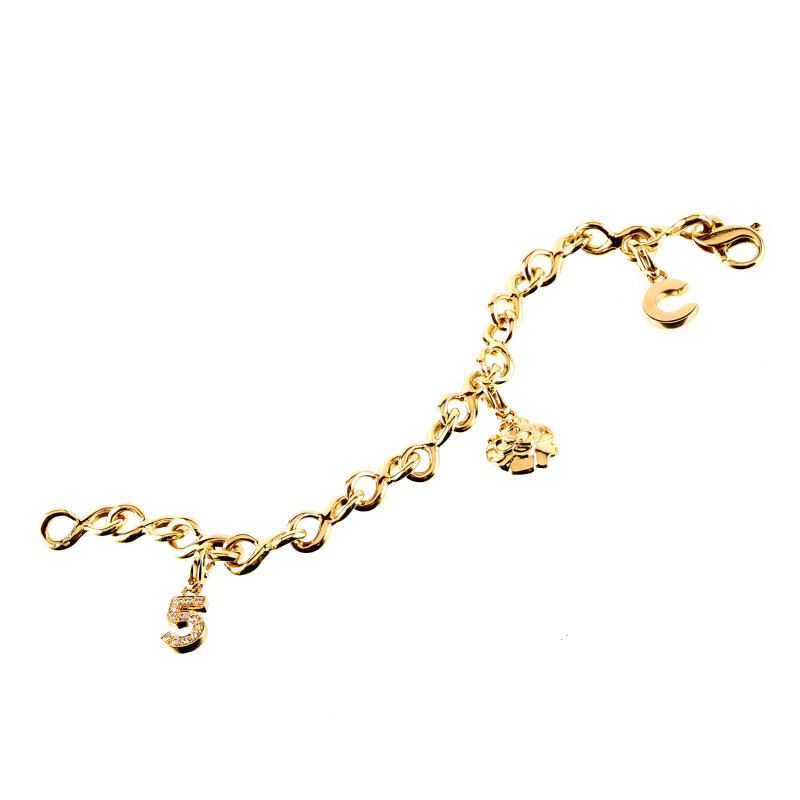 Chanel 18 K Charm Bracelet