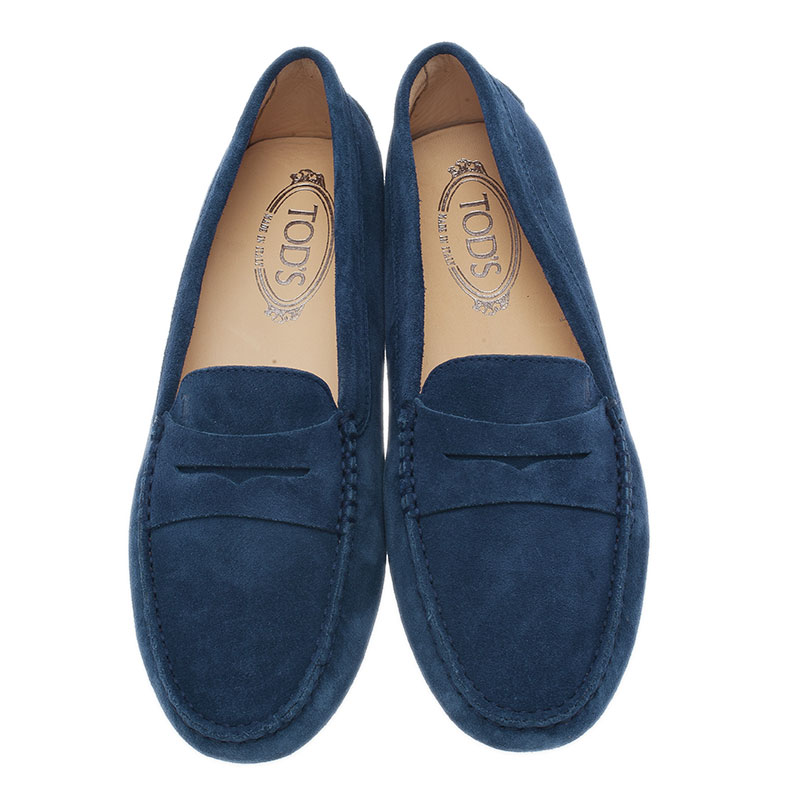 tods-blue-suede-penny-loafers-lc-40174-375148-19528 – Inside The Closet