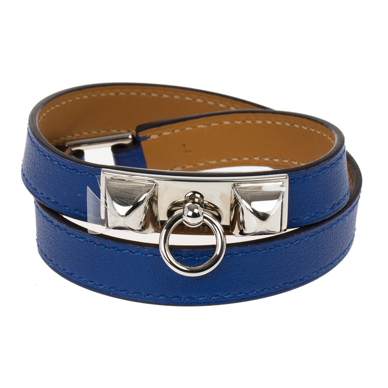 Hermes Blue Bracelet M