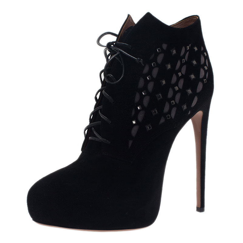 Azzedine Alaia Ankle Boots Size 40