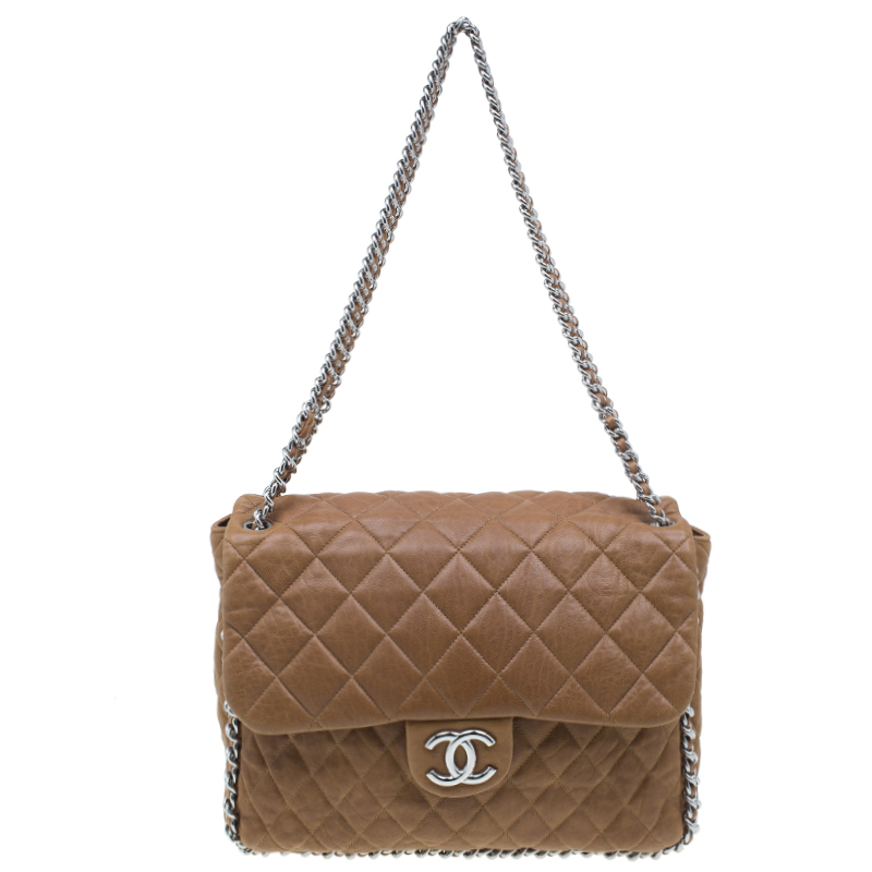Chanel Brown Flap Bag