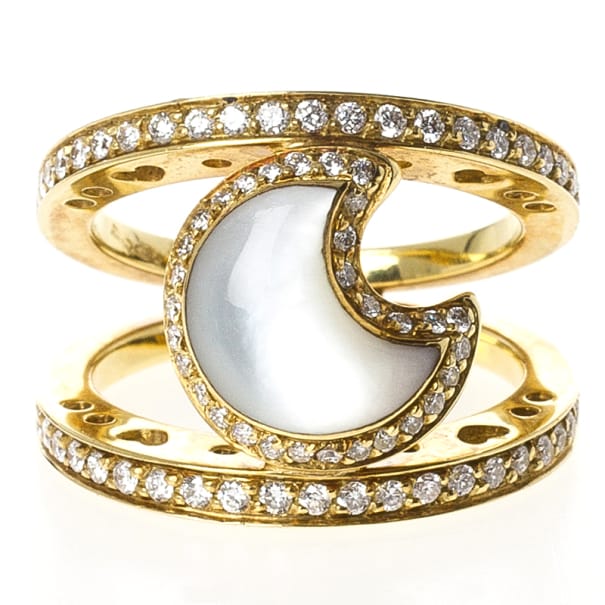 Pasquale Bruni Moon Ring Size 53