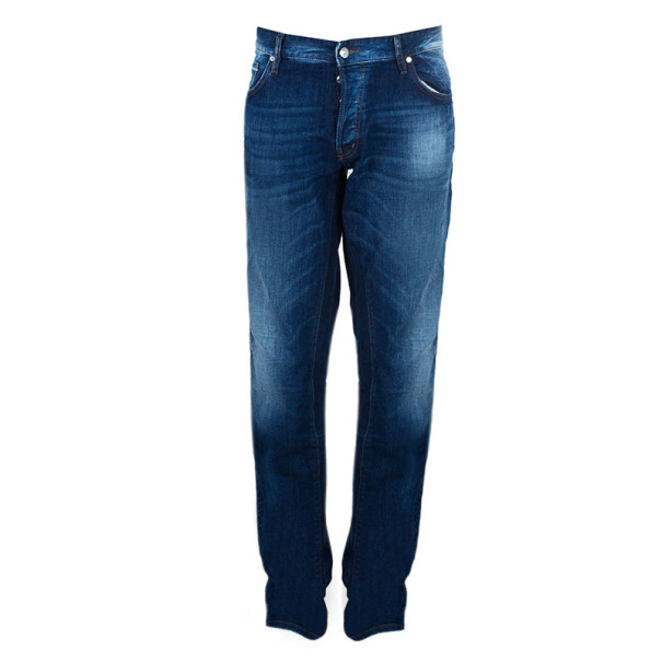 Just Cavalli Blue Relaxed Fit Men's Jeans
