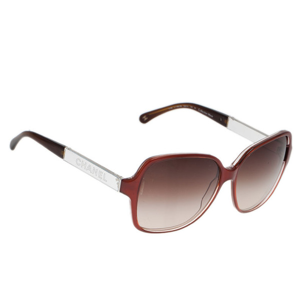 Chanel Red 5168 Oversized Square Miroir Collection Woman Sunglasses