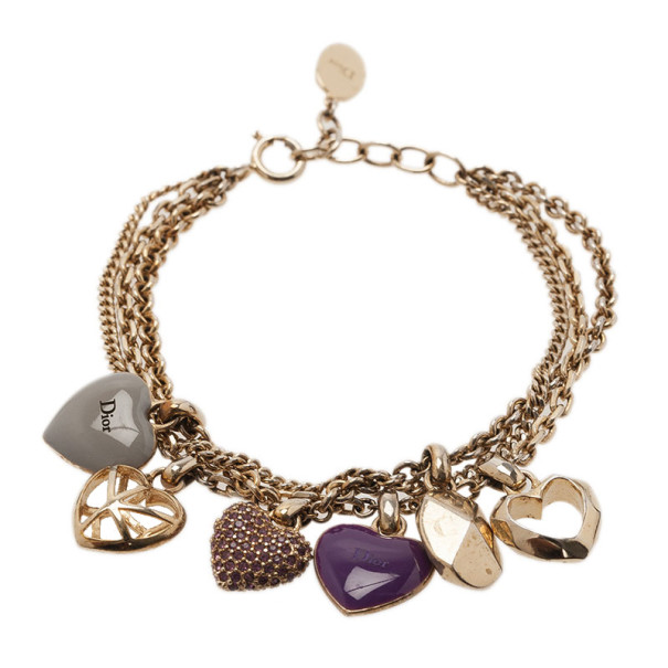 Dior Pop Hearts Bracelet 19CM