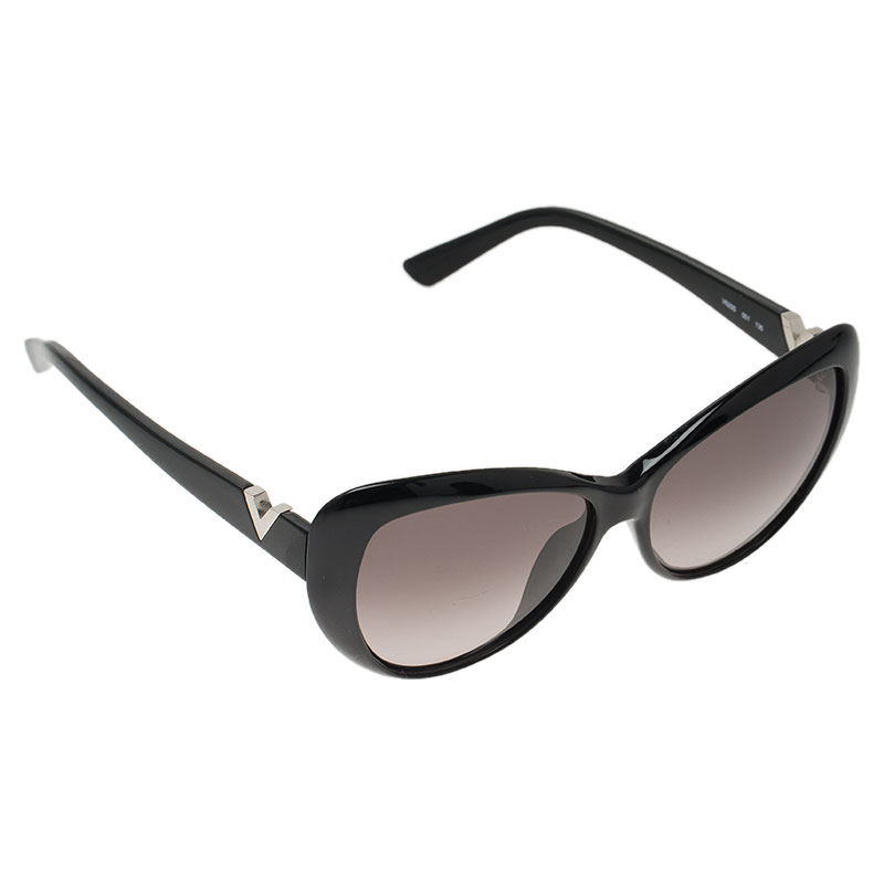 Valentino Black V625S Cat Eye Sunglasses