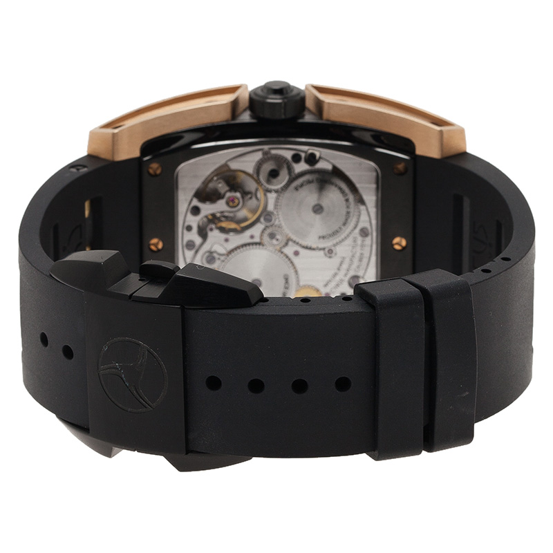 Cyrus Black 5N Gold & Black DLC-Coated Titanium Kambys Limited Edition 8:188 Men's Wristwatch 50MM 4