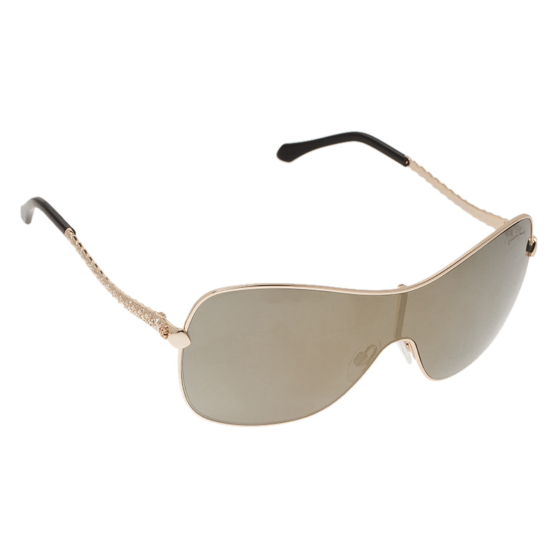 Roberto Cavalli Gold Agena Sunglasses