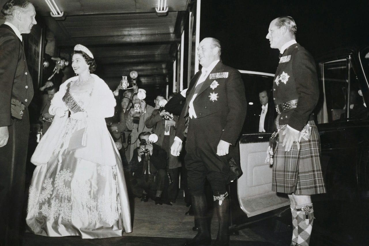 The Queen State Visit Of King Olav Of Norway 1962 The Queens