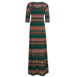 M Missoni Multicolor Knit Maxi Dress L