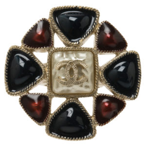 Chanel Tweed Jewel Flap Bag