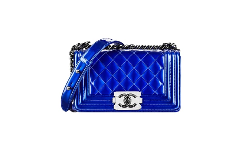 Bag of the Week: Chanel Royal Blue Boy Bag