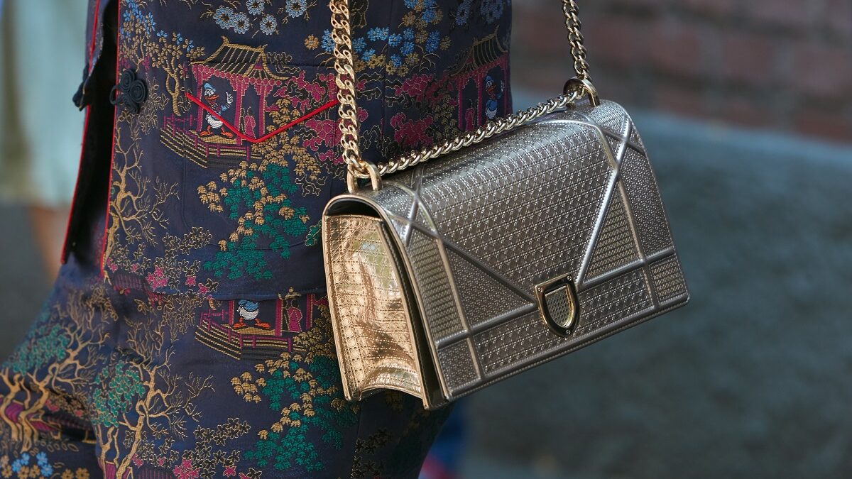 Dior Diorama デニム クロスボディバッグ【ランク：A】 The Beautiful Dior Diorama Bag