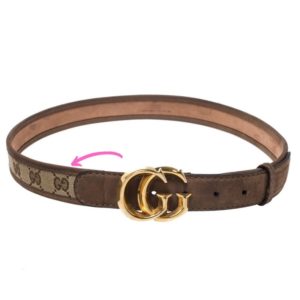How To Spot A Fake Double G Gucci Belt - Brands Blogger in 2023