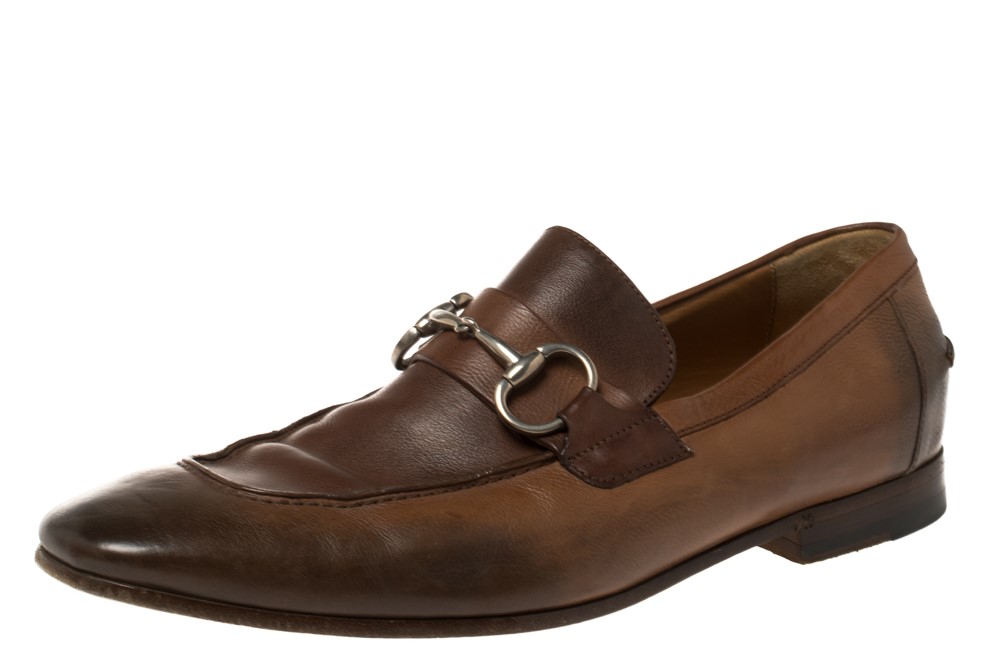 gucci dress shoes brown