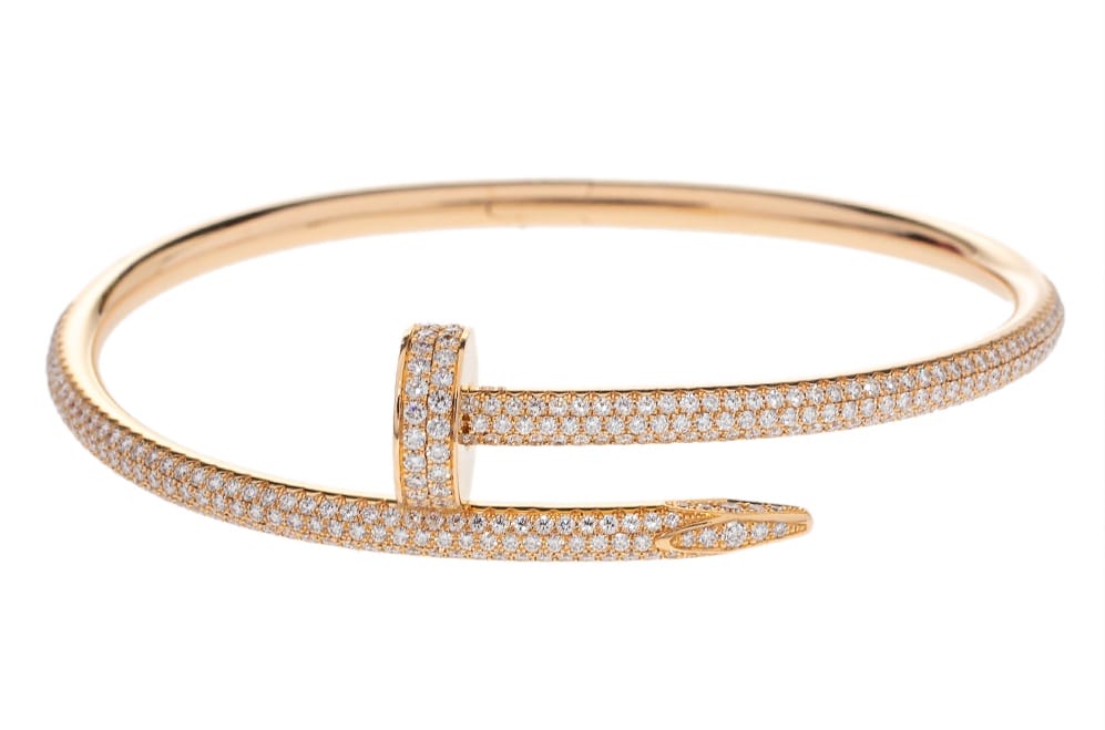 Gold and diamond bangle bracelets - Luxury Jewelry Messika