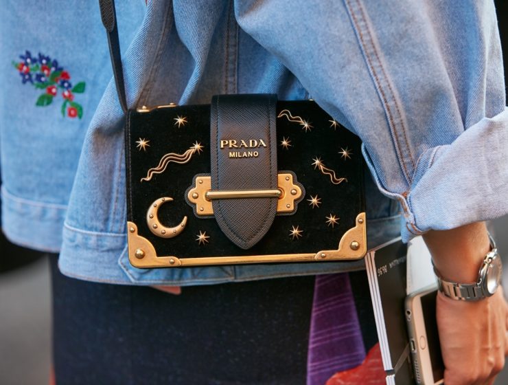 Moon and discount stars prada bag