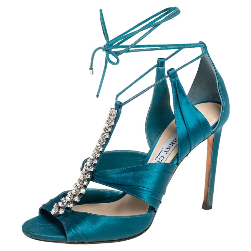 "Statement Blue" Designer Bridal Shoes