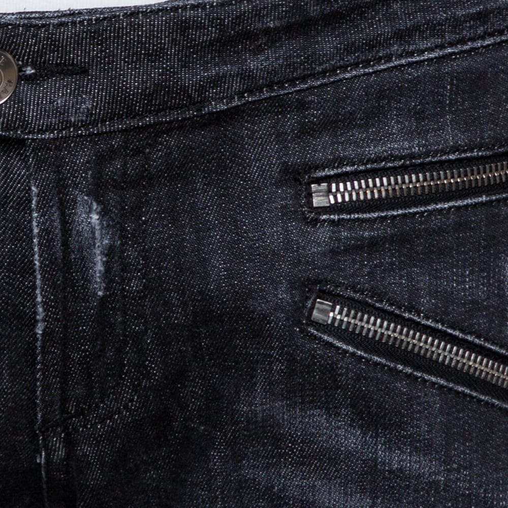 Citron himmelsk to How to Spot Fake Balmain Biker Jeans – Inside The Closet