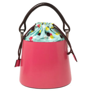 small designer bucket bag