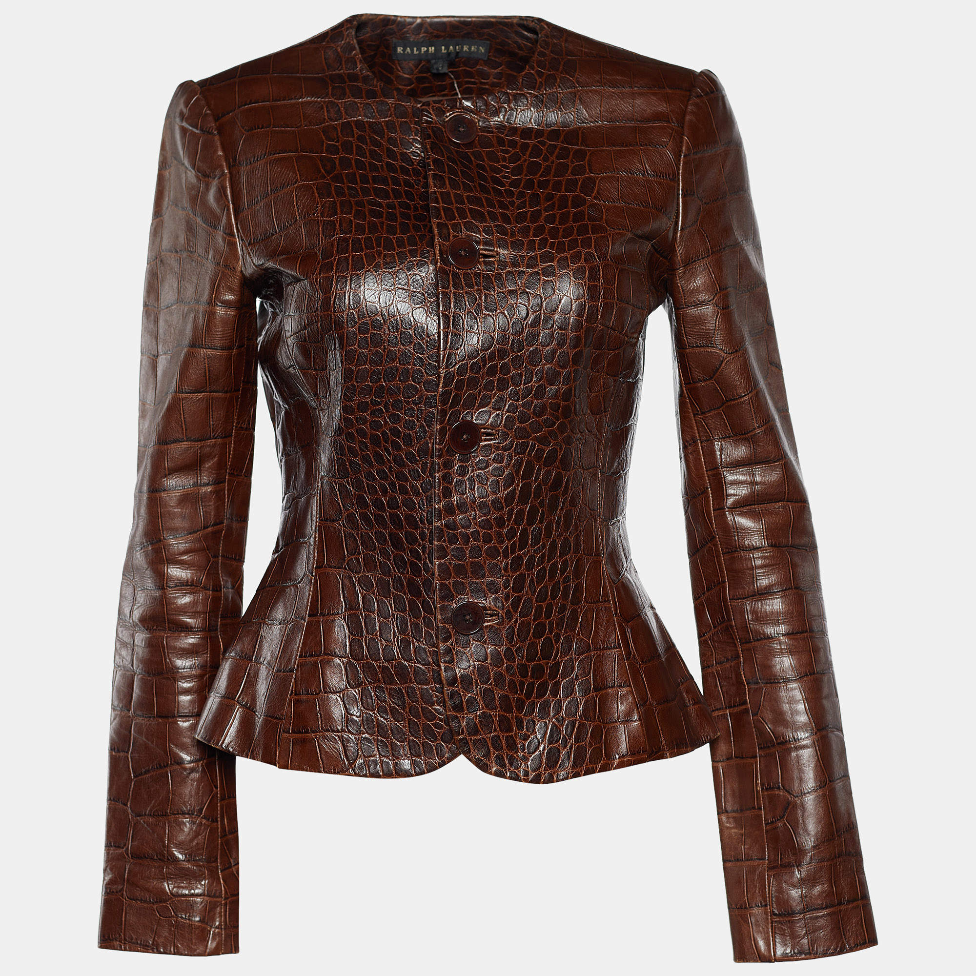 authentic designer leather jacket