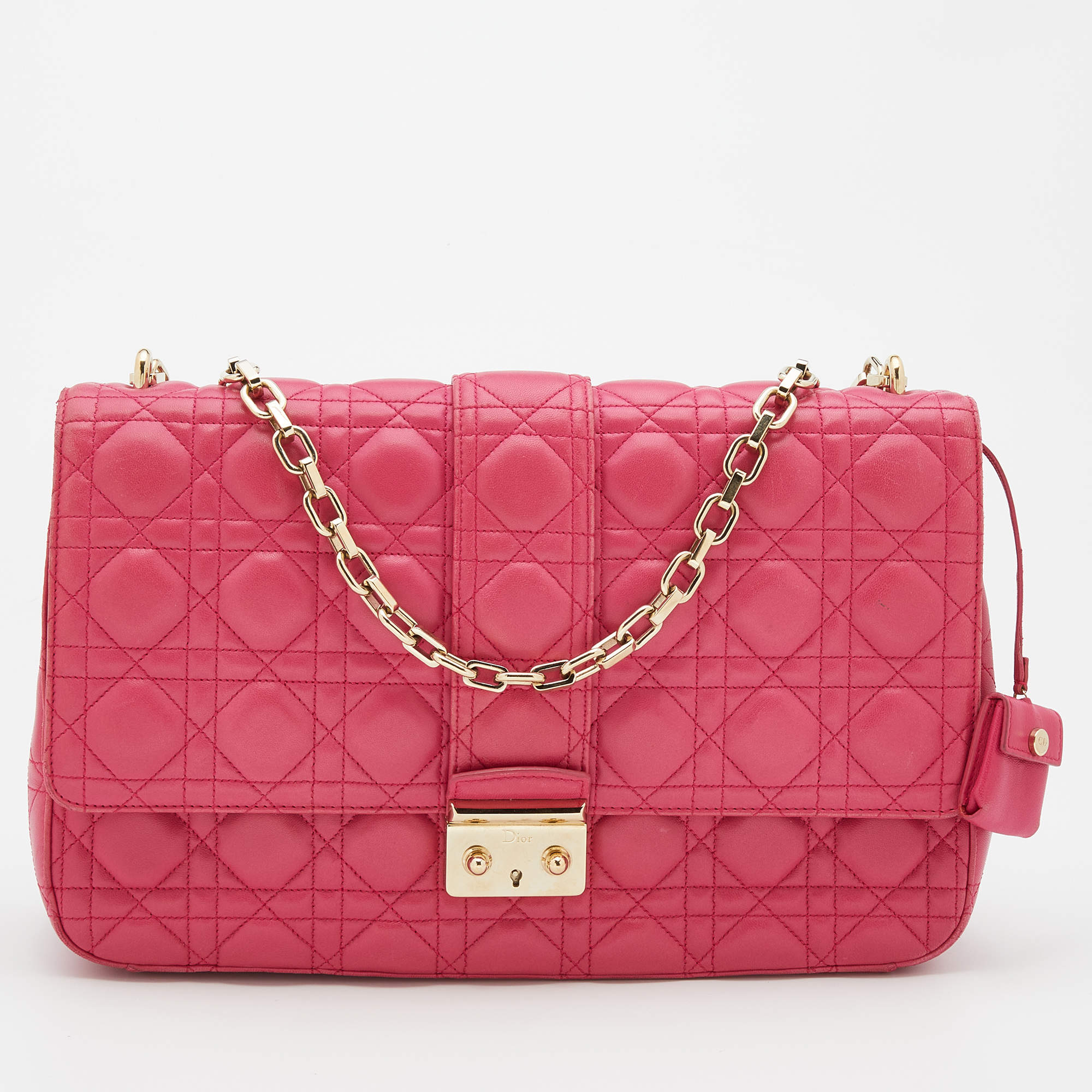 rosa dior-väska