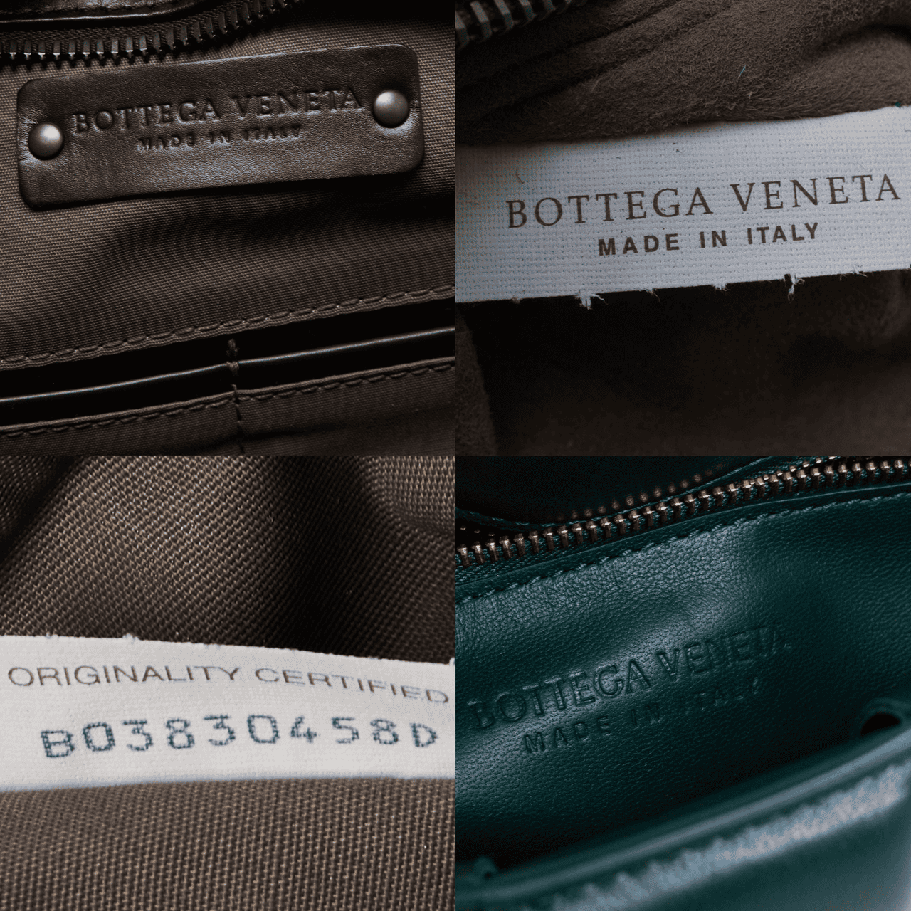 Bottega Veneta Authenticated Pochette Knot Clutch Bag