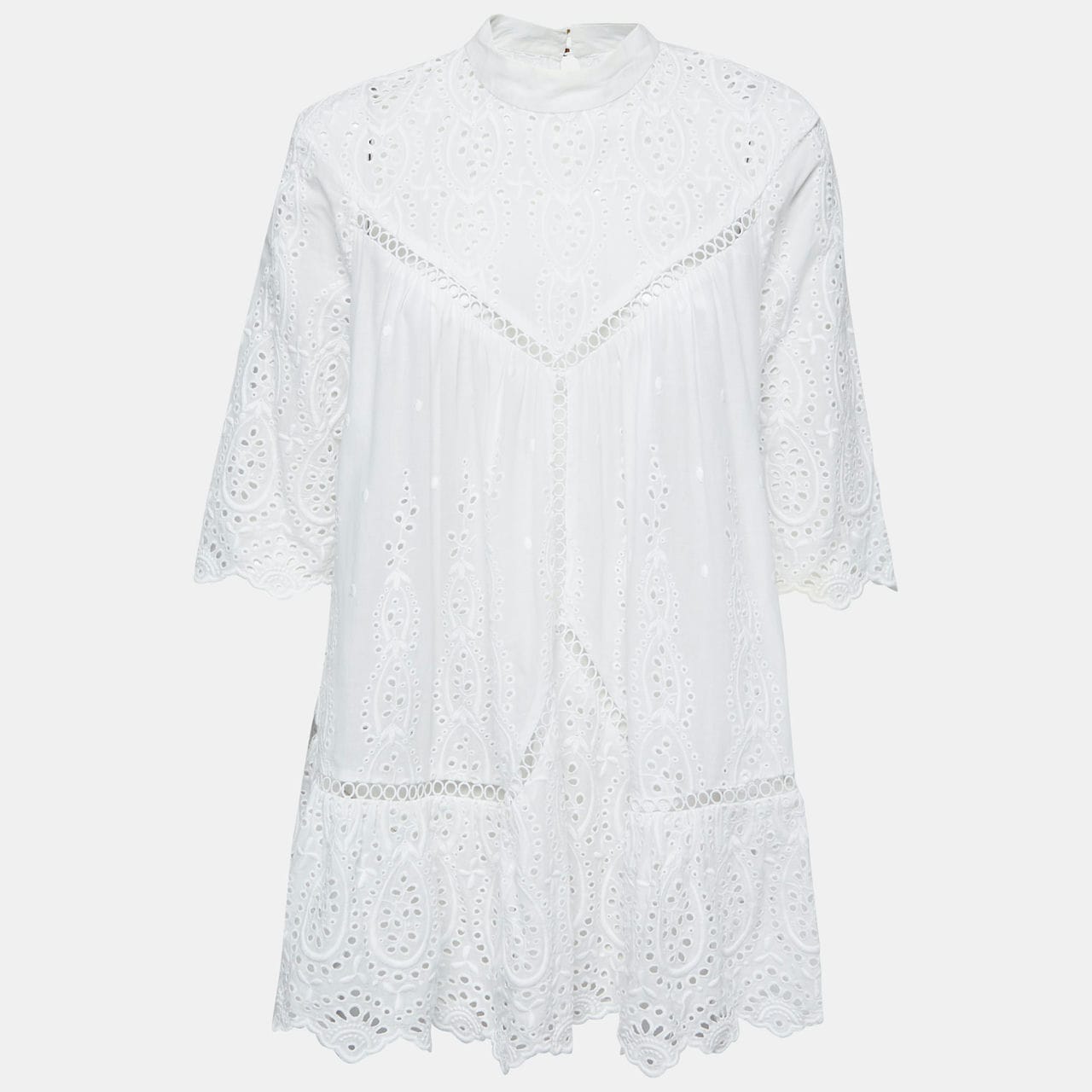 zimmermann white cotton blouse