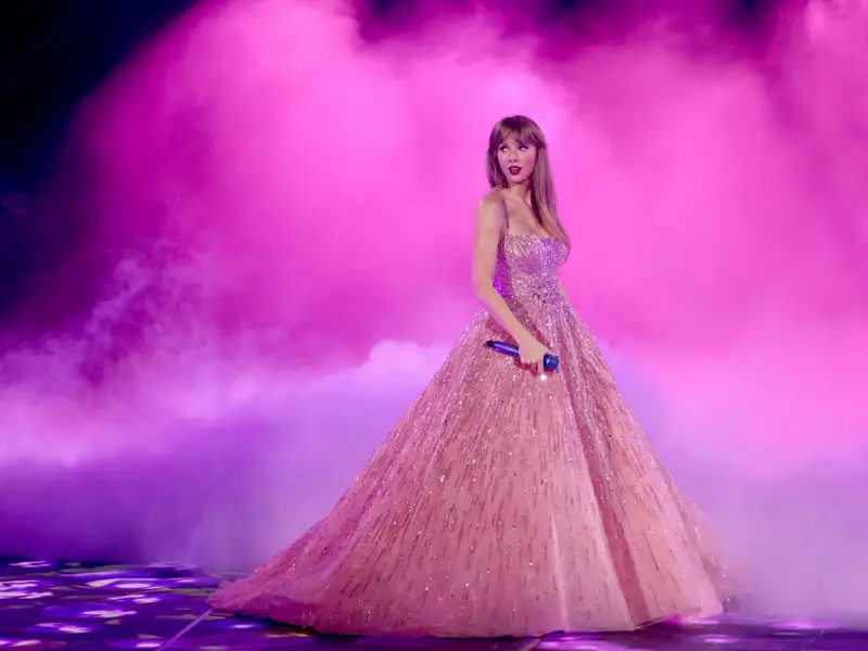 My Taylor Swift Eras Tour Outfit: Pink Sequin Dress