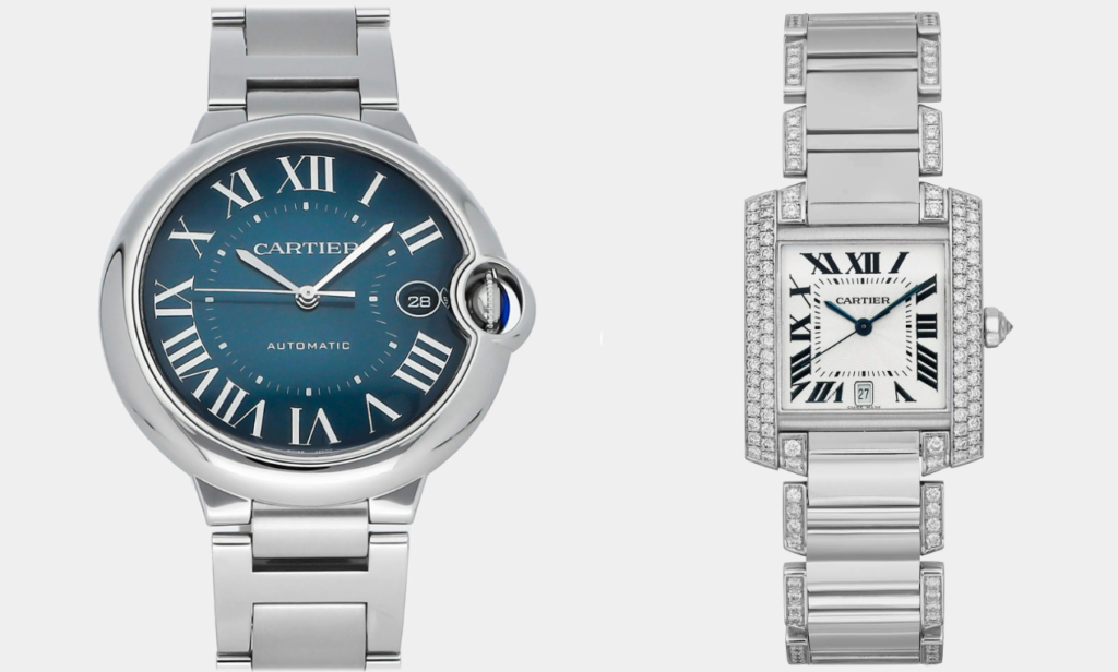 Cartier Watches for Men and Women.