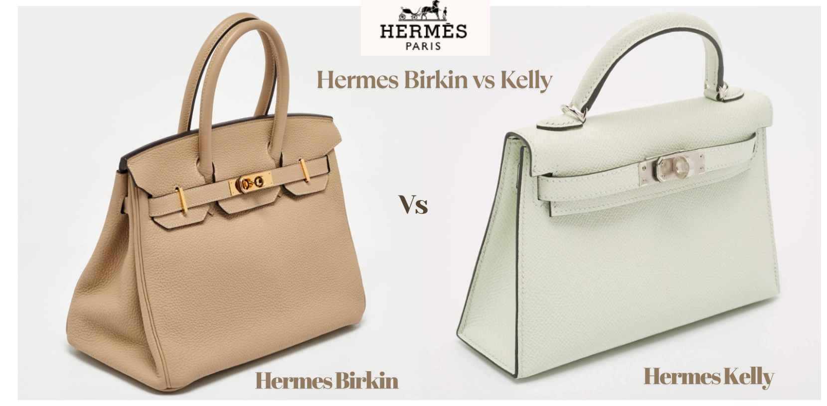 Hermes Birkin vs Kelly