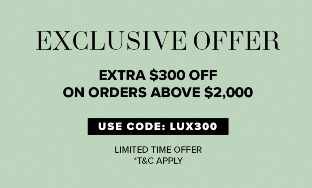 The Luxury Closet Discount Code