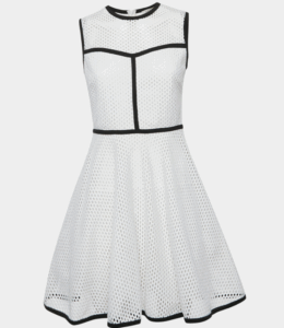 Sandro White Lace Mini Dress S