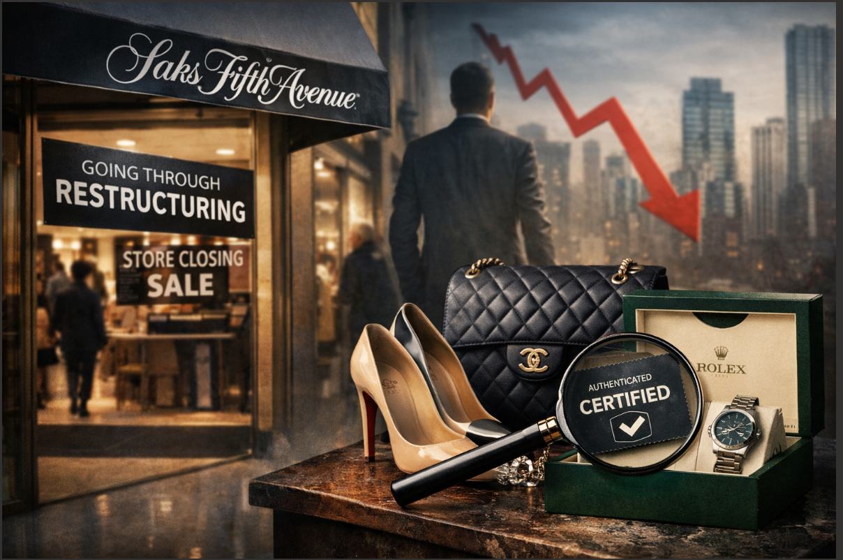 What Saks Global’s Bankruptcy Signals for Luxury Fashion