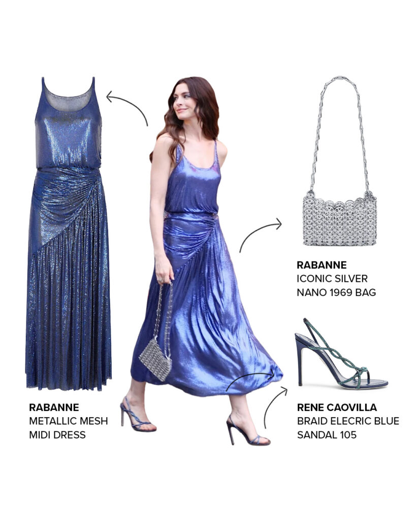 Perfect date-night dressing, the Andy Sachs way. 